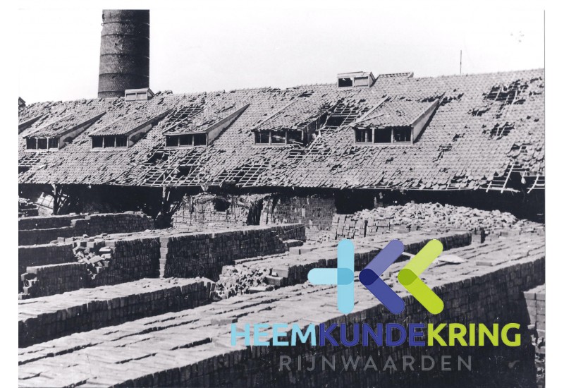 Pannerden 1945 steenfabriek op de Kijfwaard Coll. G.B.Janssen